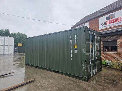 20' 1er voyage vert RAL 6007