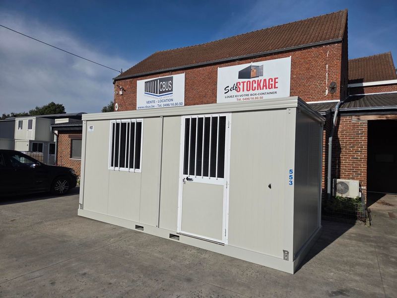 Bungalow de chantier 5.09 x 2.42m