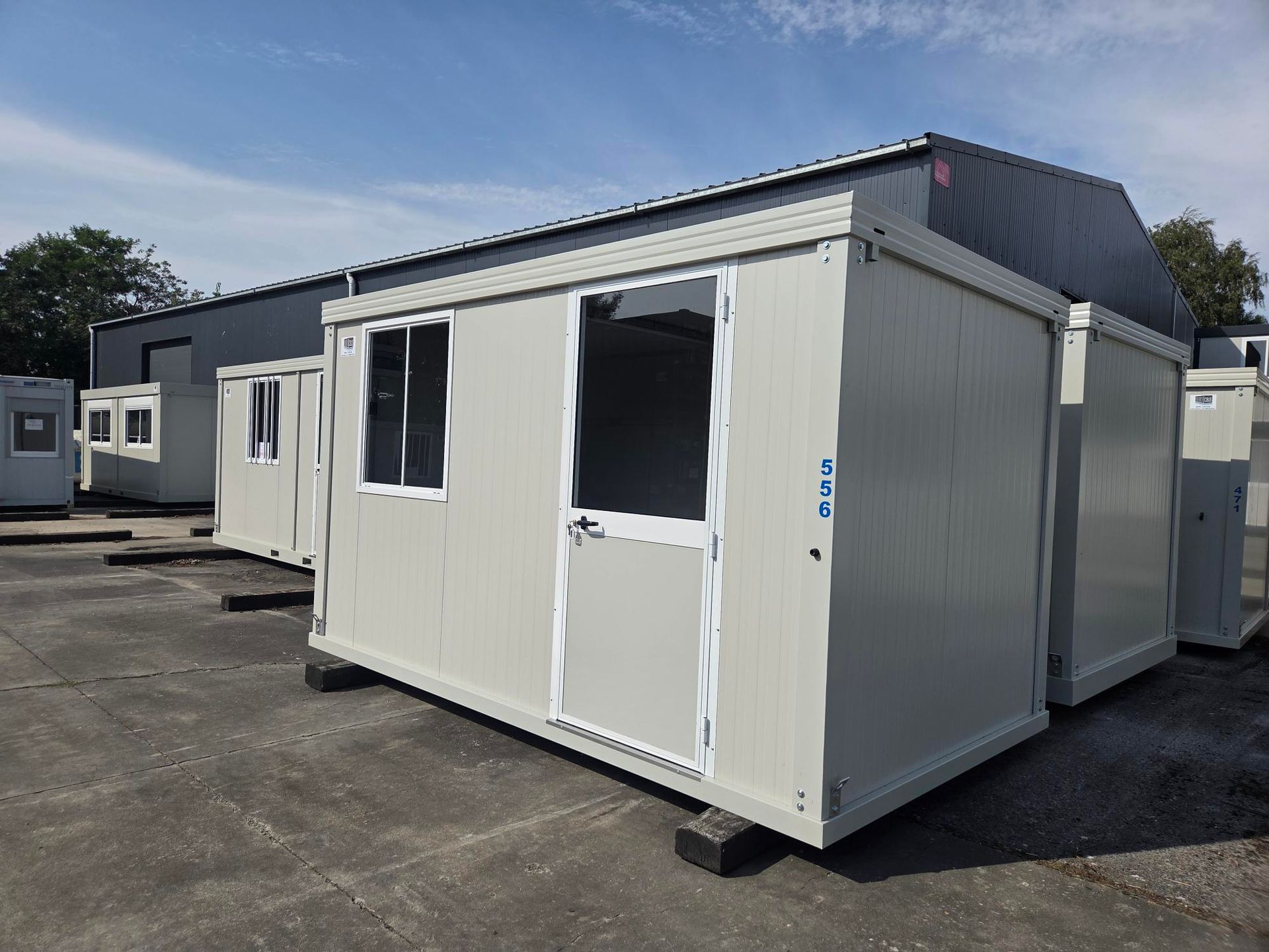 Bungalow de chantier 4,09m x 2,42m