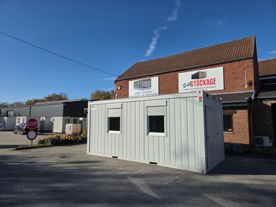 Container bureau Classic Line XL 6x3m - SUR COMMANDE Container bureau Classic Line XL 6x3m - SUR COMMANDE