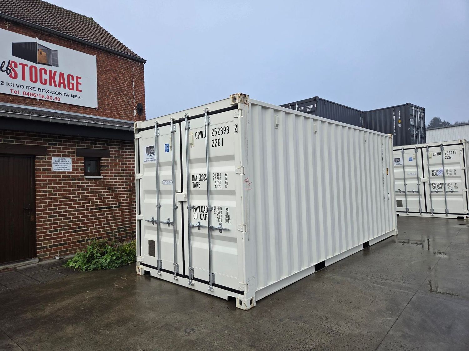 20' 1er voyage RAL 9010 - promo 20' 1er voyage RAL 9010 - promo