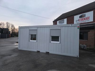 Container Bureau 20' (état neuf, loué quelques semaines)