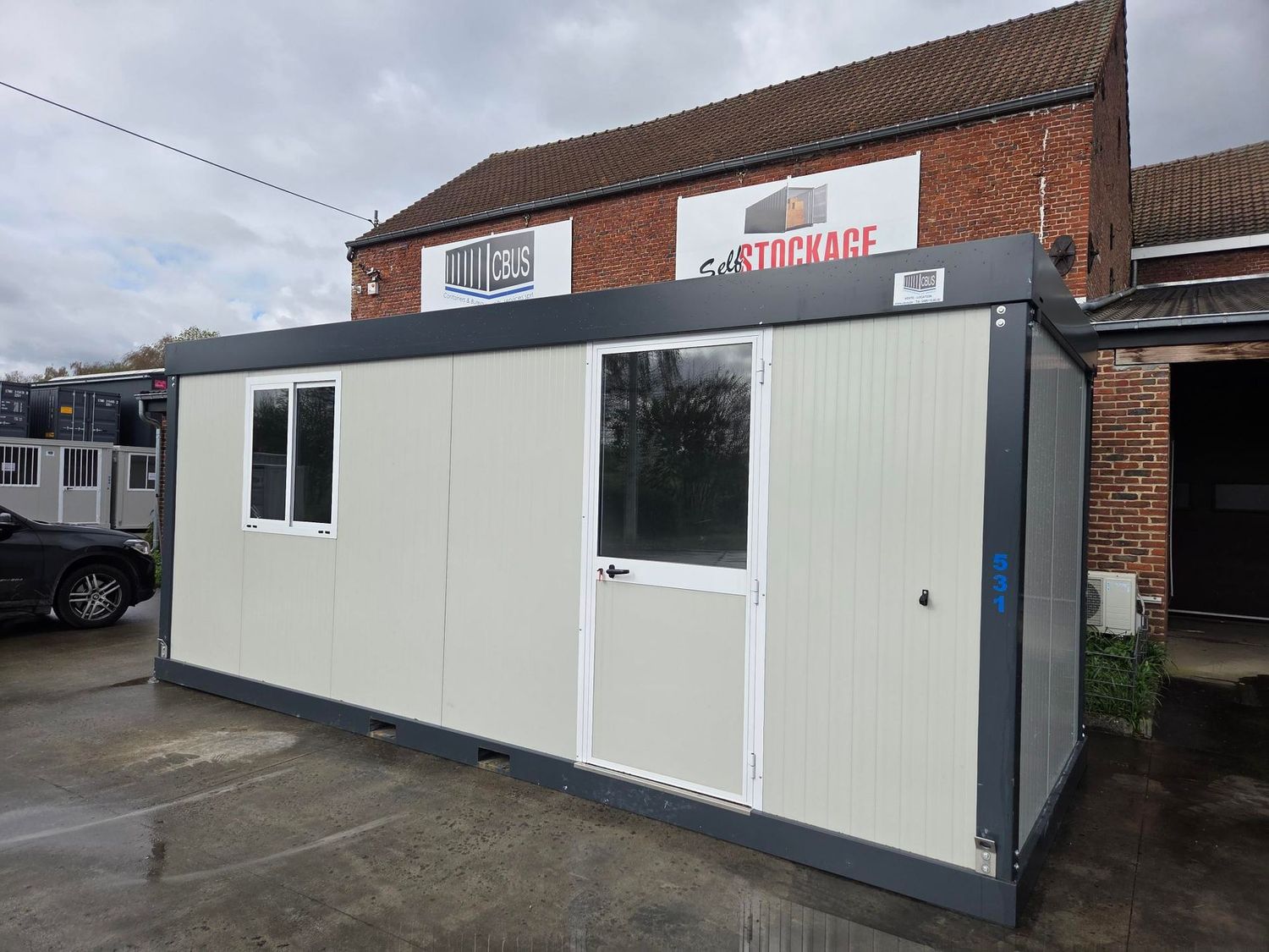 Bungalow de chantier 6.09 x 2.42m occasion