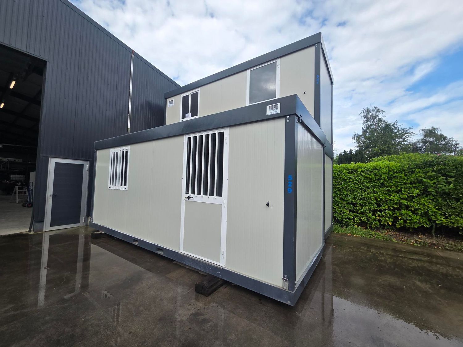 Bungalow de chantier 6.09 x 2.42m occasion