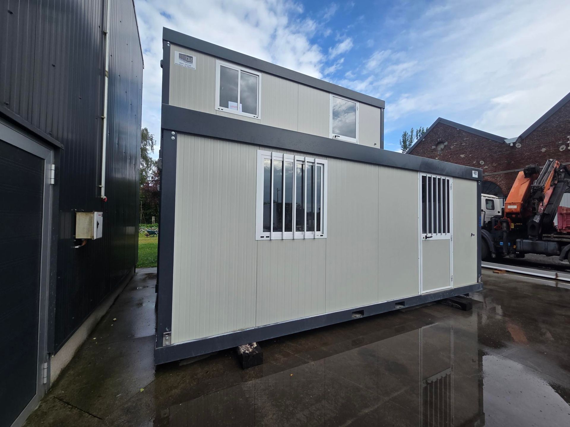 Bungalow de chantier 6.09 x 2.42m occasion