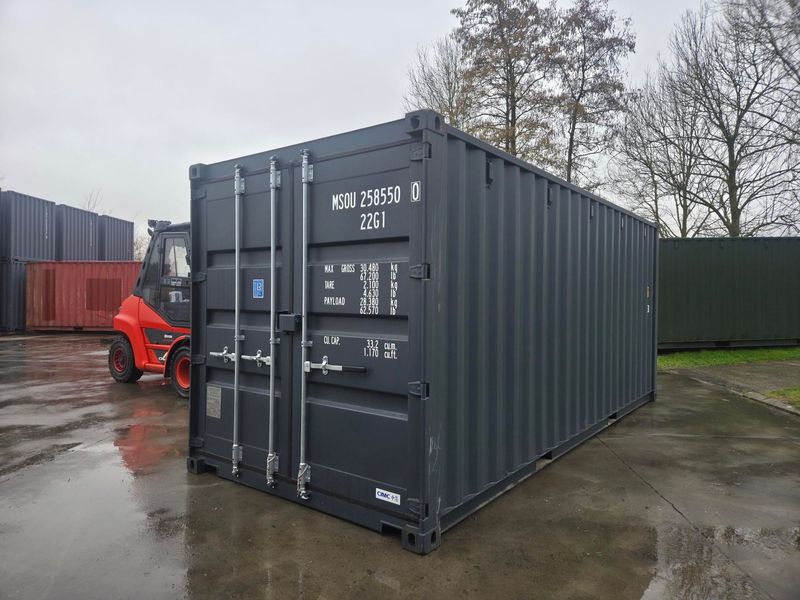 20' 1er voyage gris RAL 7016 - SUR COMMANDE