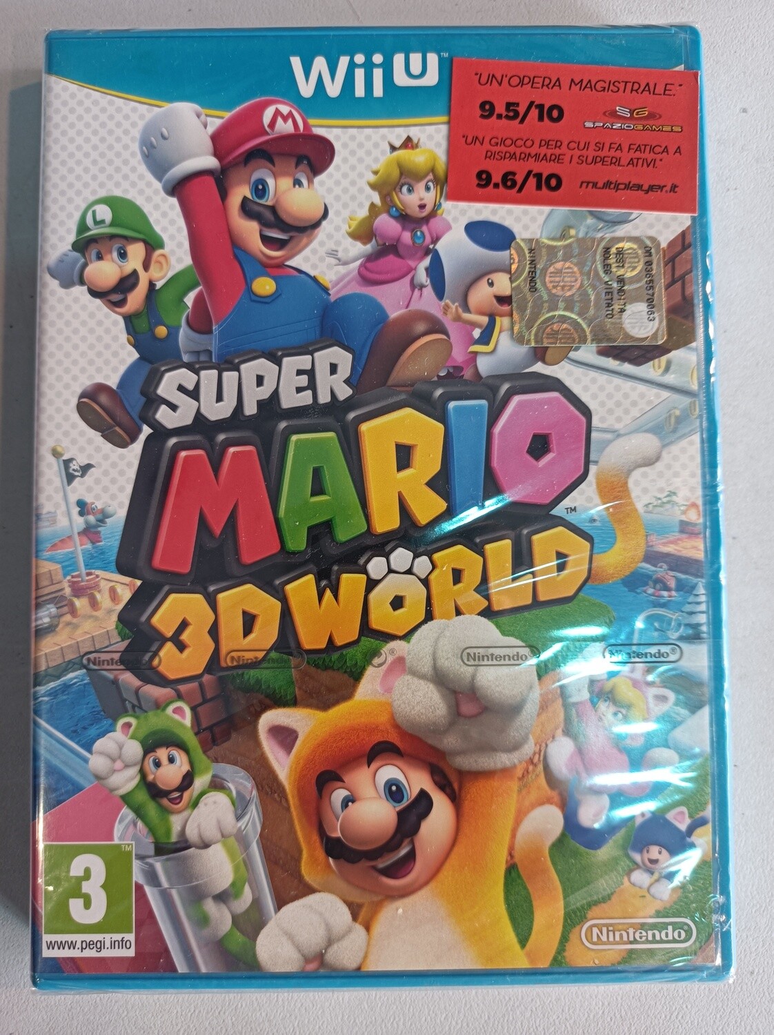 Super Mario 3D World WiiU