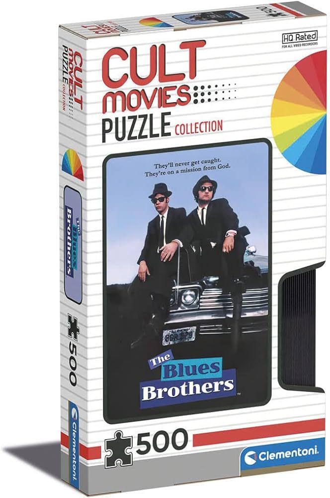 CULT MOVIES PUZZLE COLLECTION JIGSAW PUZZLE Blues Brothers (500 PEZZI)