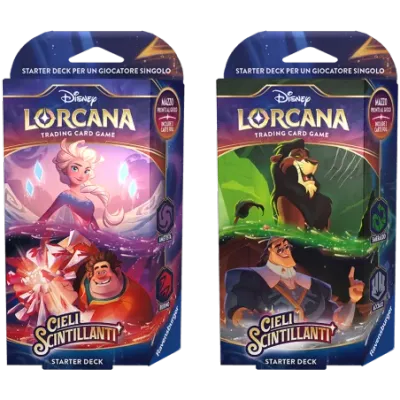 LORCANA - CIELI SCINTILLANTI STARTER DECK (Mazzo Singolo) - ITA