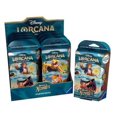 LORCANA - MARE DI AZZURRITE STARTER DECK (Deck Singolo) - ITA