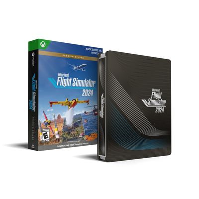 FLIGHT SIMULATOR 2024 - PREMIUM DELUXE EDITION - STEELBOOK
