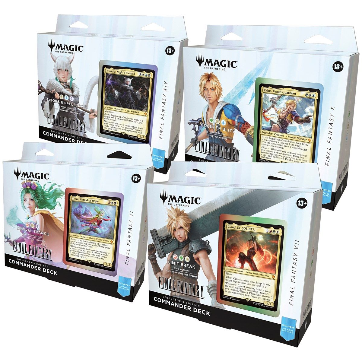 Magic: The Gathering - Final Fantasy Collector&#39;s Commander Deck Singolo - ENG