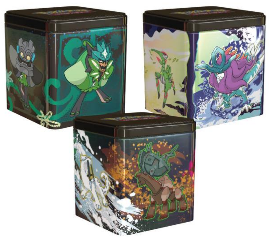 Pokémon Stacking Tin Marzo 2025 (Prezzo CAD.)
