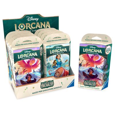 RAVENSBURGER DISNEY: LORCANA - L’ISOLA DI ARCHAZIA STARTER DECK Singolo  ITA