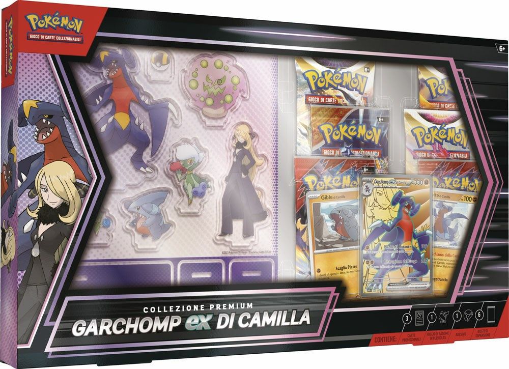 POKEMON - Collezione Premium Garchomp-EX di Camilla - ITA (prodotto in allocazione, ordini non confermati)