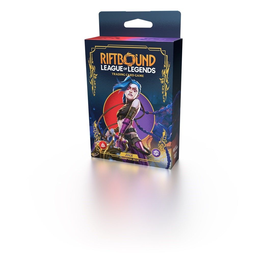 Riftbound: League of Legends TCG - Set One: Origins Champion Deck - Jinx - ENG (prodotto in allocazione, ordini non confermati)