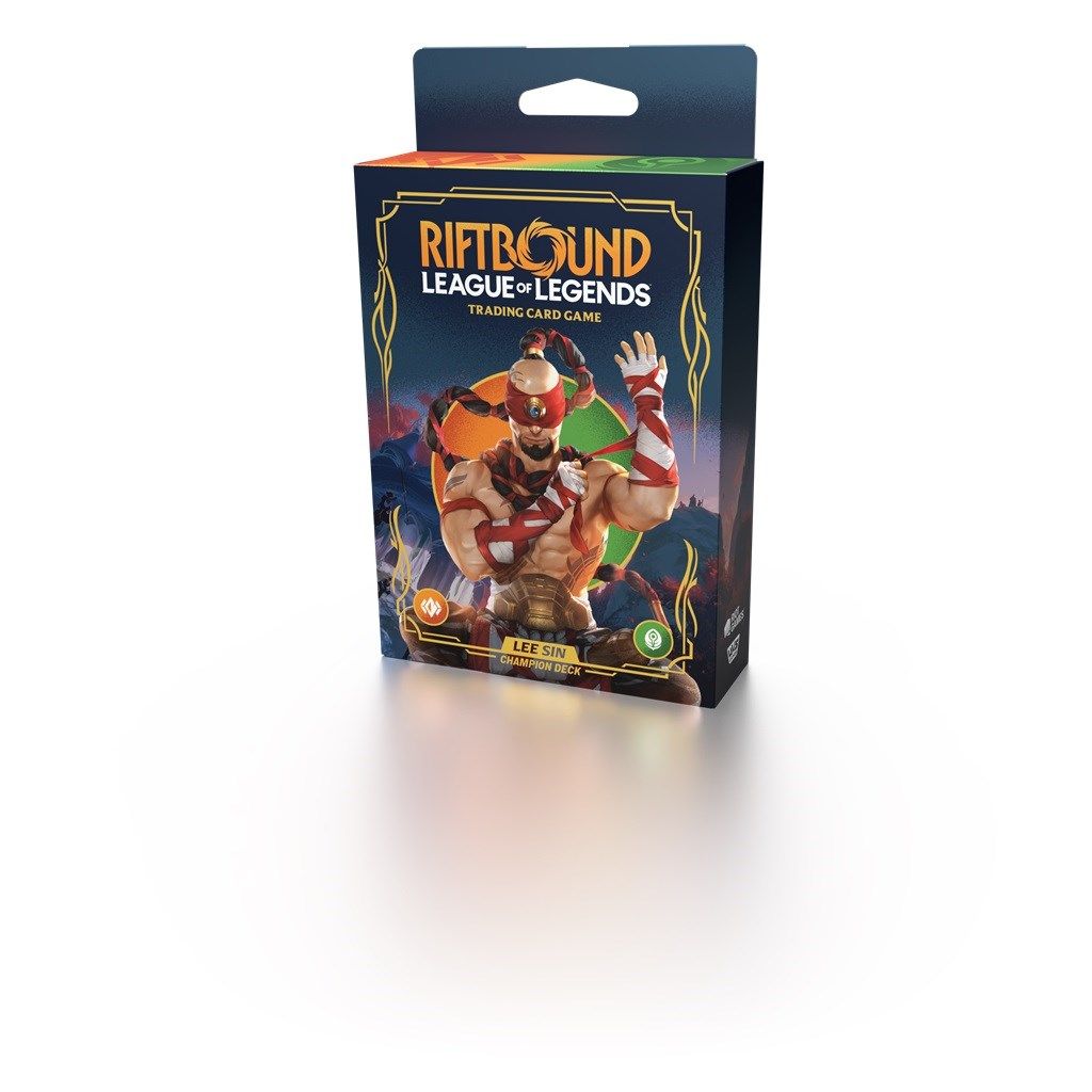 Riftbound: League of Legends TCG - Set One: Origins Champion Deck - Lee Sin - ENG (prodotto in allocazione, ordini non confermati)