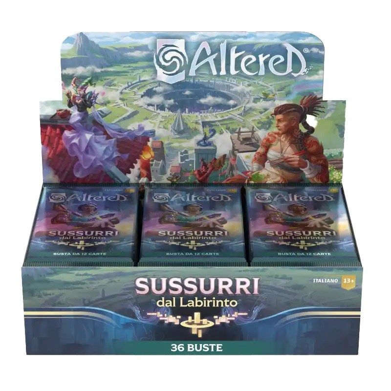 ASMODEE - Altered - BOOSTER SUSSURRI DAL LABIRINTO - Display 36 buste - ITA