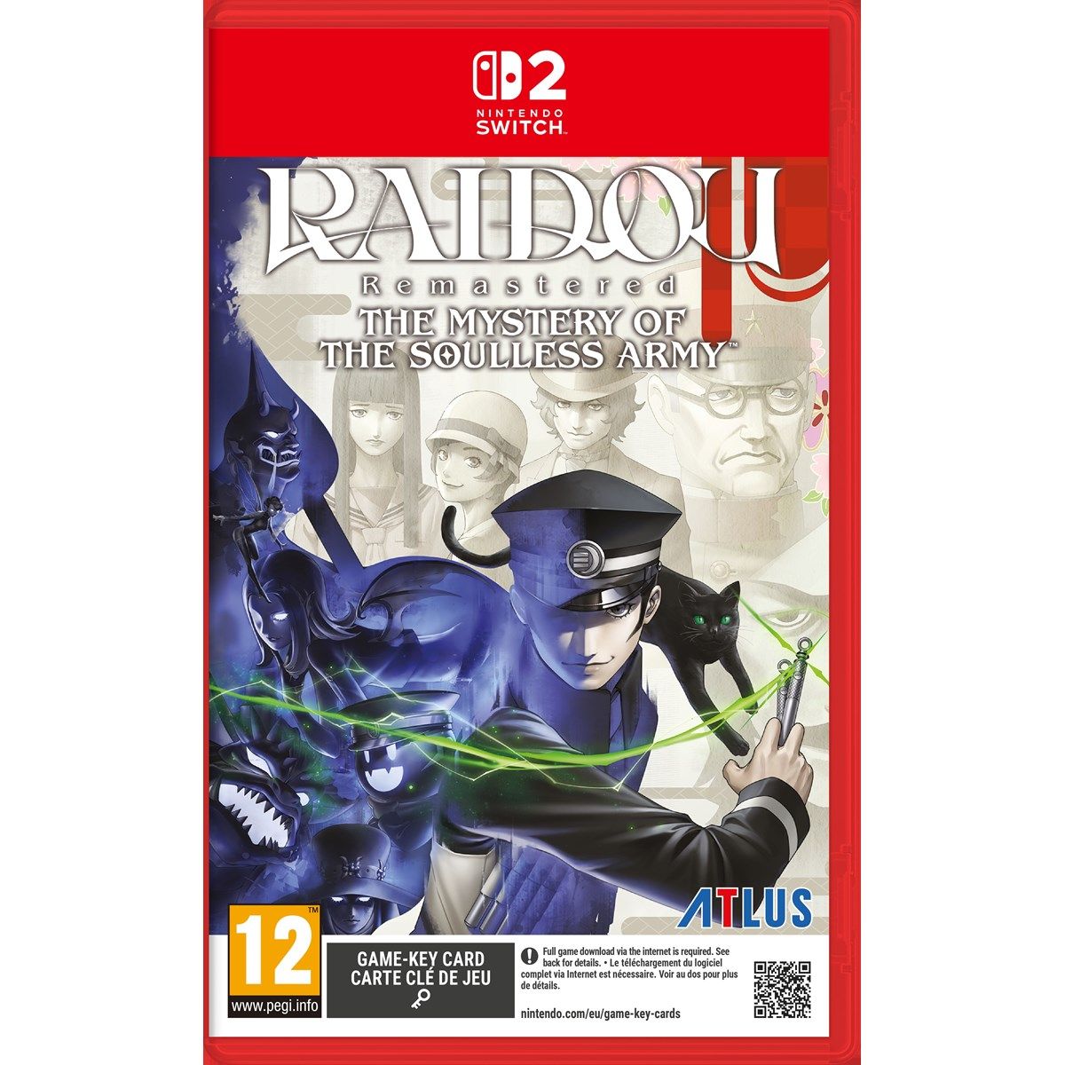 Raidou: Remastered - The Mystery of the Soulless Army (Scheda con Chiave di Gioco)