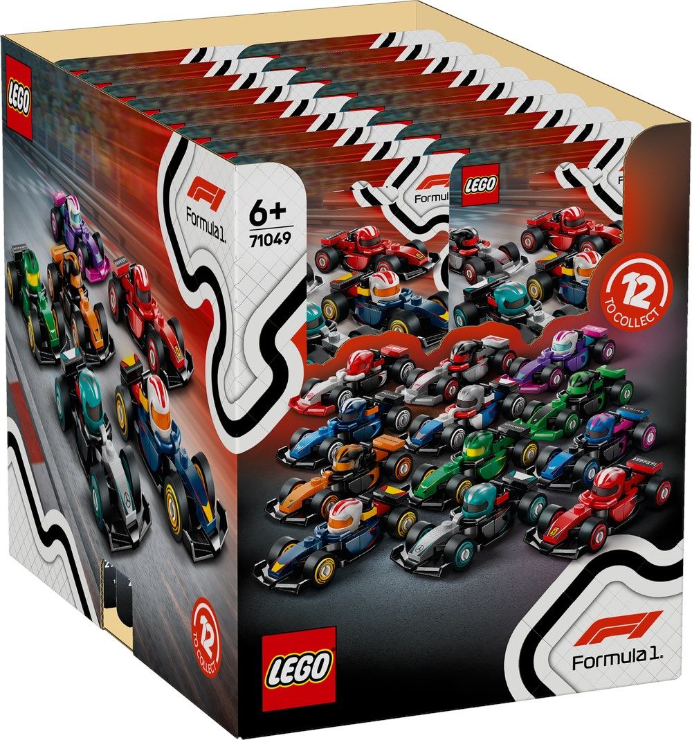 LEGO 71049 MINIFIGURE MONOPOSTO DI F1 DA COLLEZIONE (Busta Singola Random)