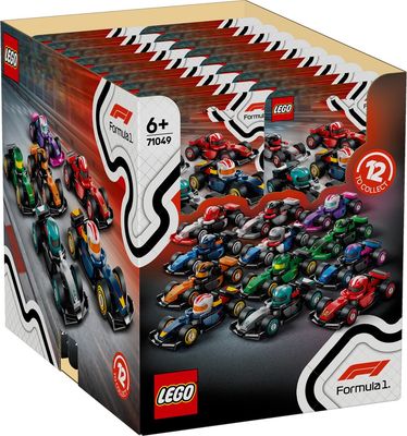 LEGO 71049 MINIFIGURE MONOPOSTO DI F1 DA COLLEZIONE (Busta Singola Random)