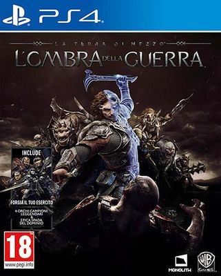 Terra Di Mezzo L&#39;Ombra della Guerra PS4