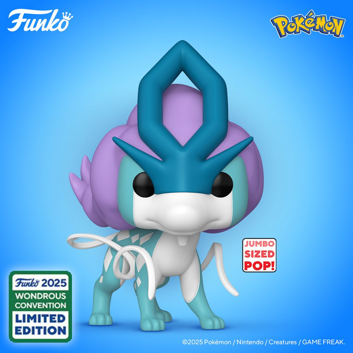 Suicune 1048 JUMBO Wondrous Convention Limited Edition