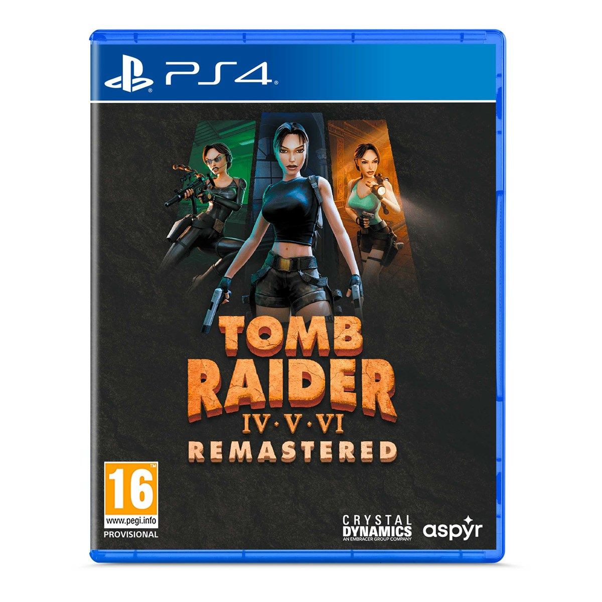 Tomb Raider 4-6 Remastered Starring Lara Croft PS4