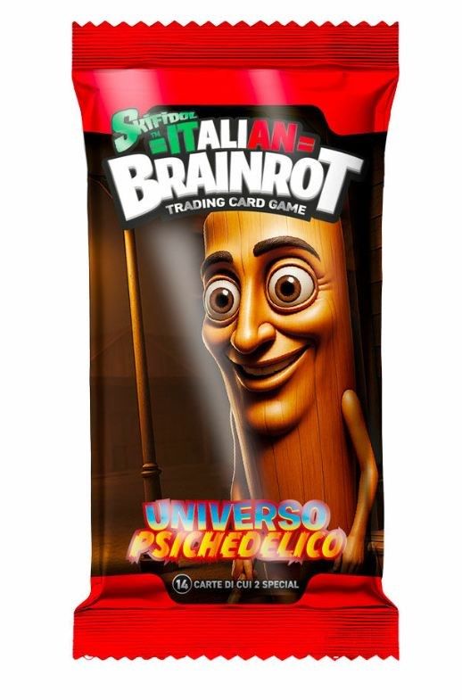 SKIFIDOL ITALIAN BRAINROT TCG UNIVERSO PSICHEDELICO (Busta Singola)
