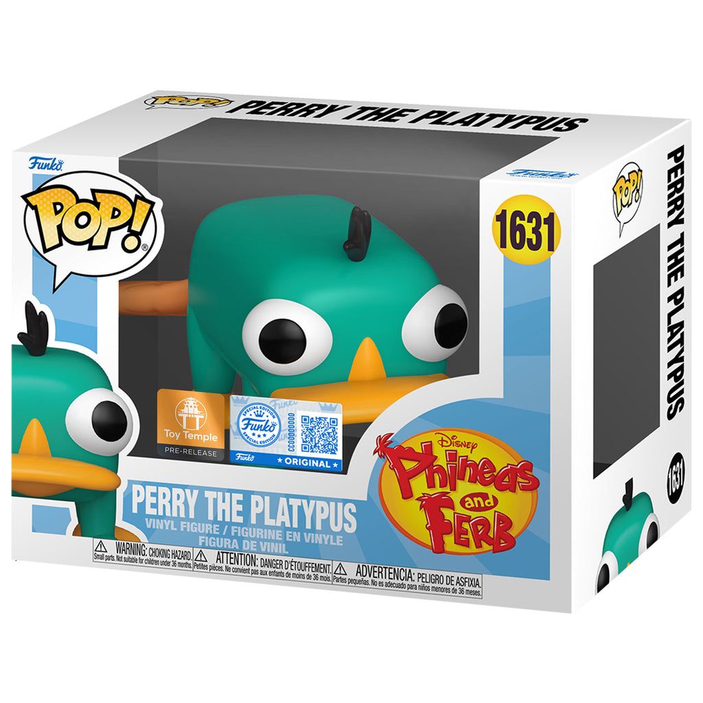 FUNKO POP Disney: Phineas and Ferb - 1631 Perry The Platypus (Exclusive) 9 cm