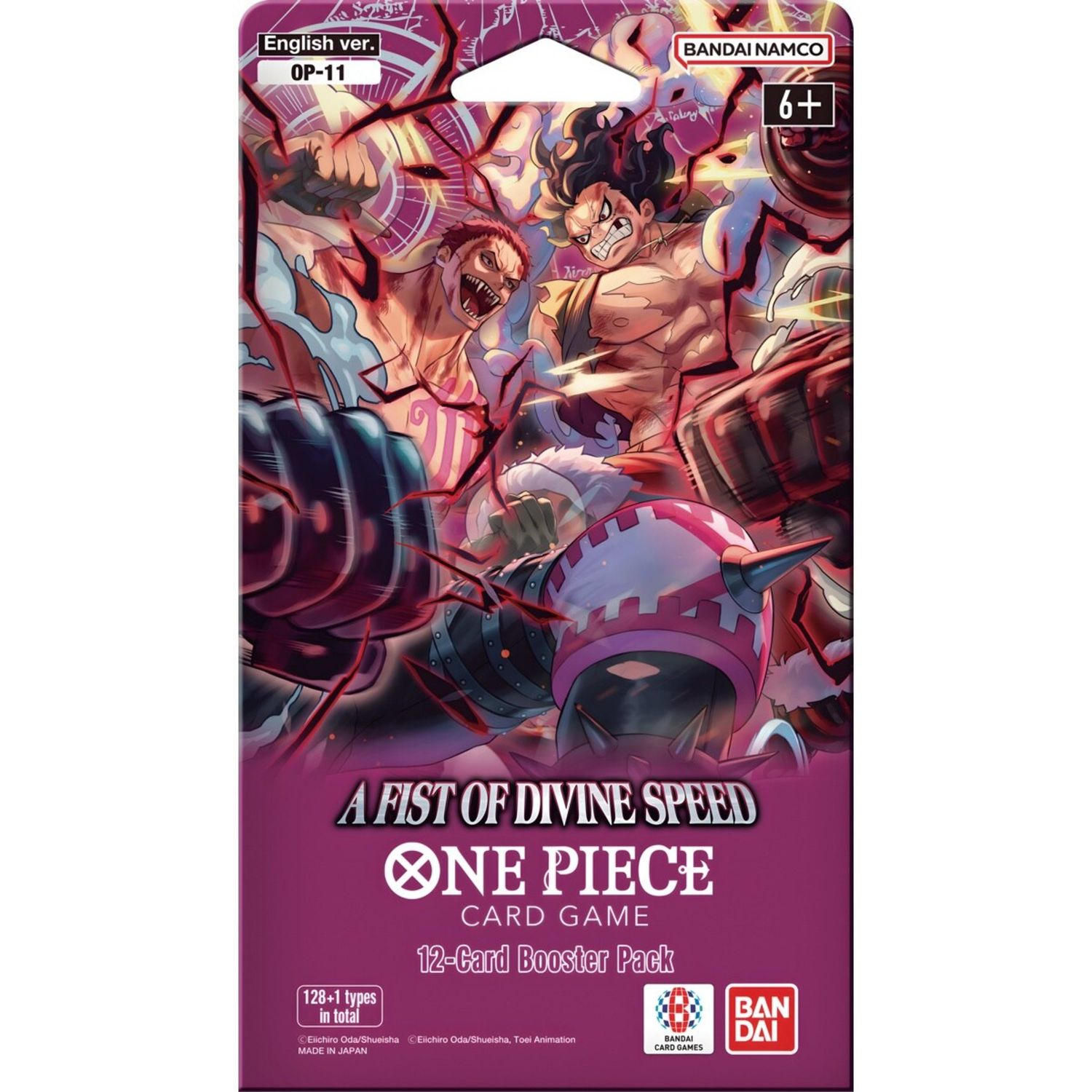BANDAI ONE PIECE CARD GAME - OP-11 Paper Sleeve (12 Card Booster Pack) - ENG