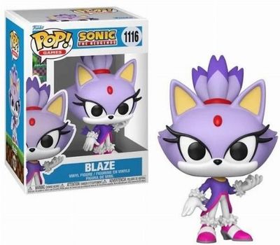 FUNKO POP Games: Sonic- Blaze the Cat 9 cm