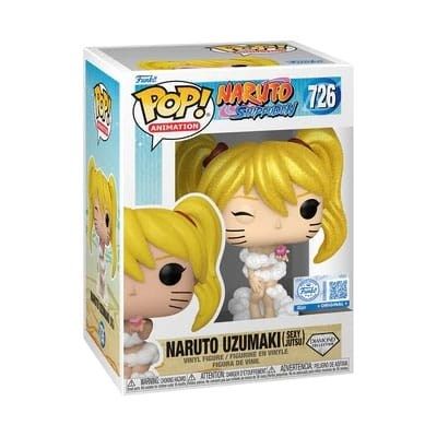FUNKO POP Naruto - 726 Naruto Uzumaki (Sexy Jutsu) (Diamond) (Exclusive) 9 cm