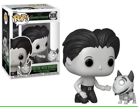 FUNKO POP&amp;Buddy: Tim Burton Favourites Frankenweenie - Victor w/Spark 9 cm