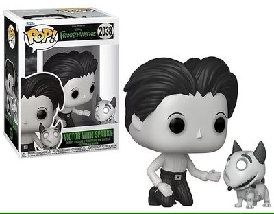FUNKO POP&amp;Buddy: Tim Burton Favourites Frankenweenie - Victor w/Spark 9 cm