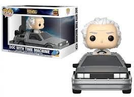 FUNKO POP Rides DLX: Back To The Future S5–Doc w/Time Machine