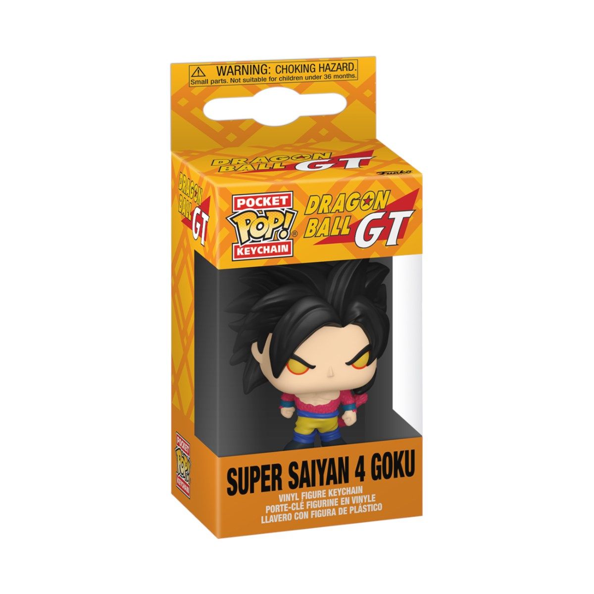 FUNKO POP Keychain: Dragon BallGT- SS4 Goku