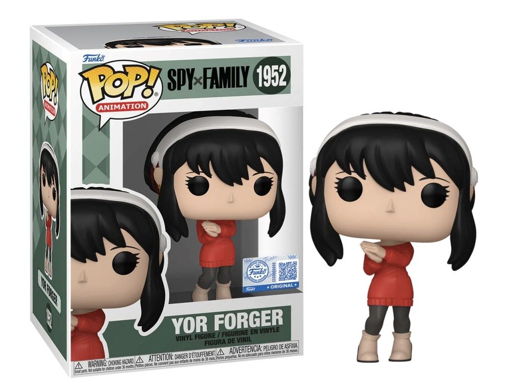 FUNKO POP Animation: Spy X Family - 1952 Yor Forger With Chase (Exclusive) 9 cm