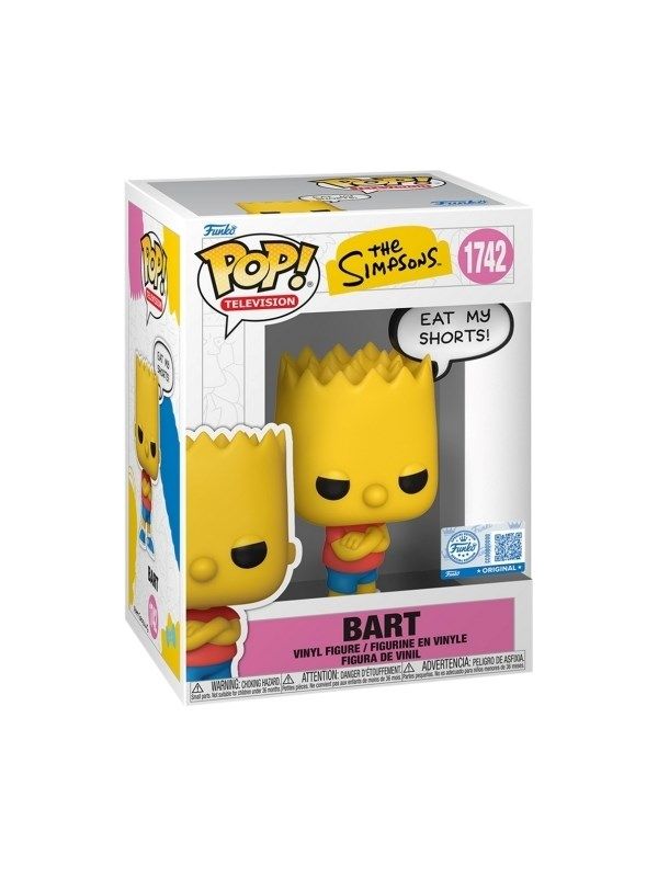 FUNKO POP TV: The Simpsons - 1742 Bart (Exclusive) 9 cm