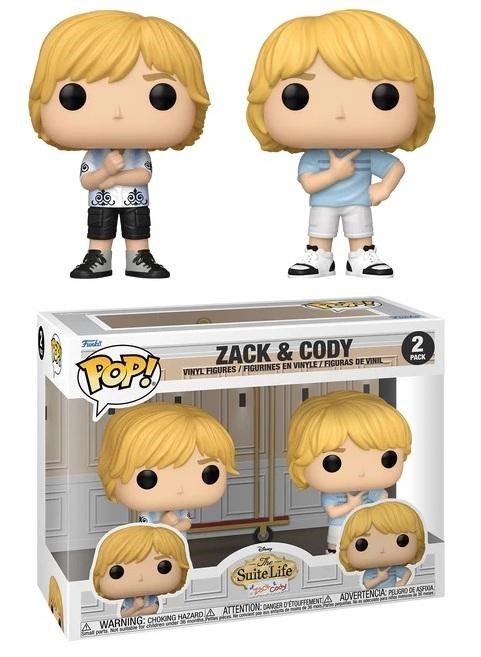 FUNKO POP Disney: Suite Life Of Zack &amp; Cody 2pk- Zack &amp; Cody