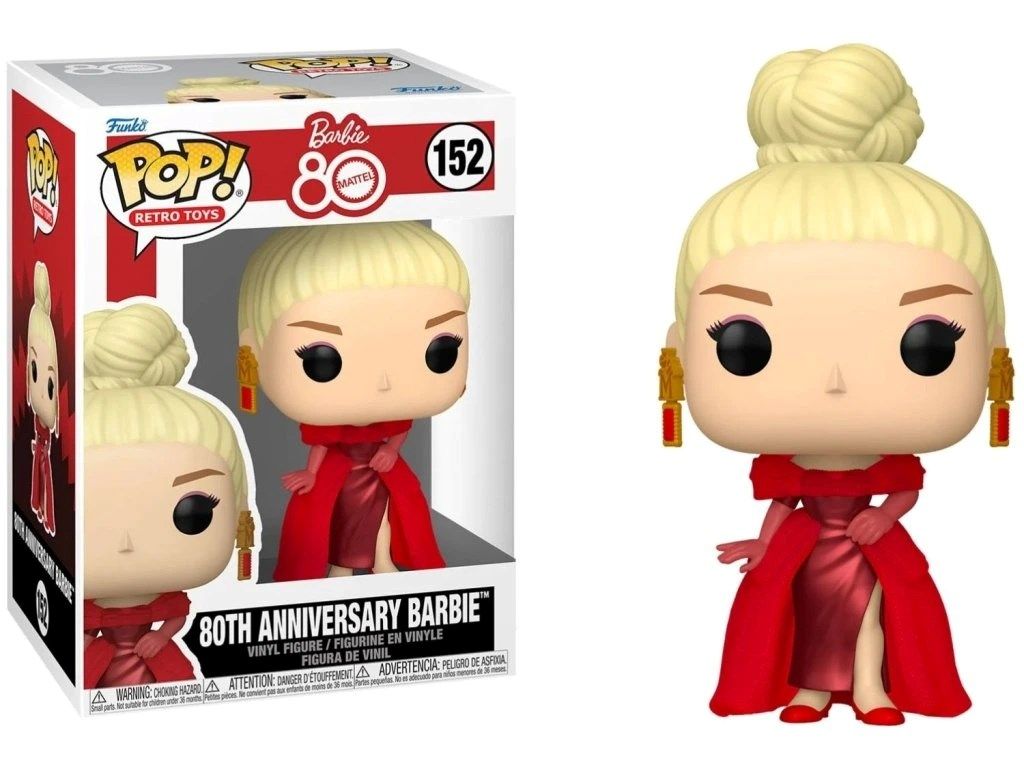 FUNKO POP Vinyl: Retro Toy S9- Mattel 80th Anni. Barbie 9 cm