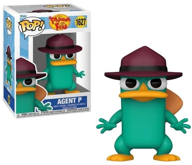 FUNKO POP Disney: Phineas and Ferb - Agent P 9 cm