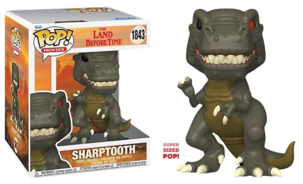 FUNKO POP Super: Alla ricerca della Valle Incantata: Sharptooth 9 cm