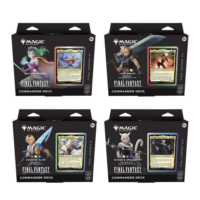 MTG Final Fantasy Deck Scions &amp; Spellcraft ITA