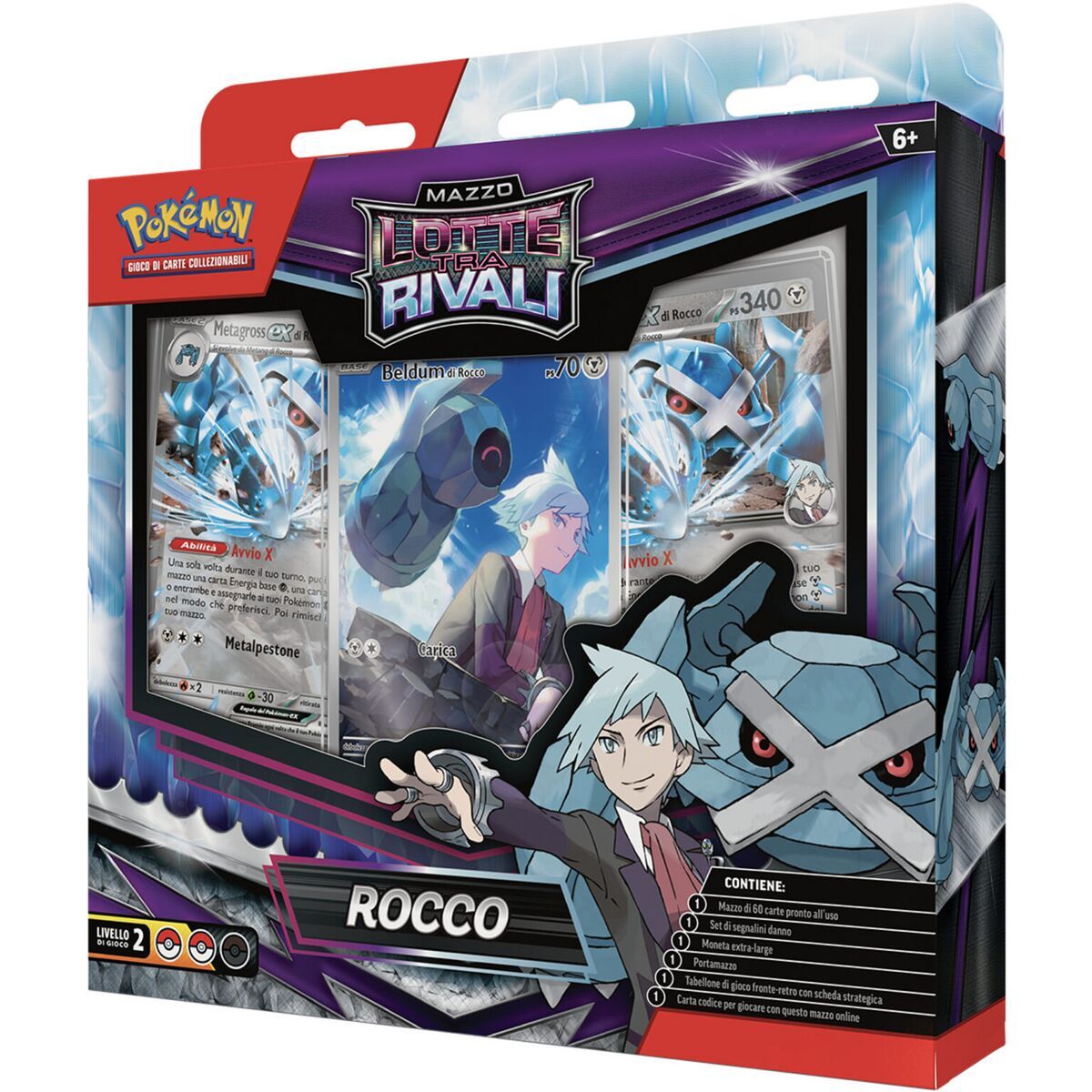 Pokémon Mazzo Lotte Tra Rivali Rocco