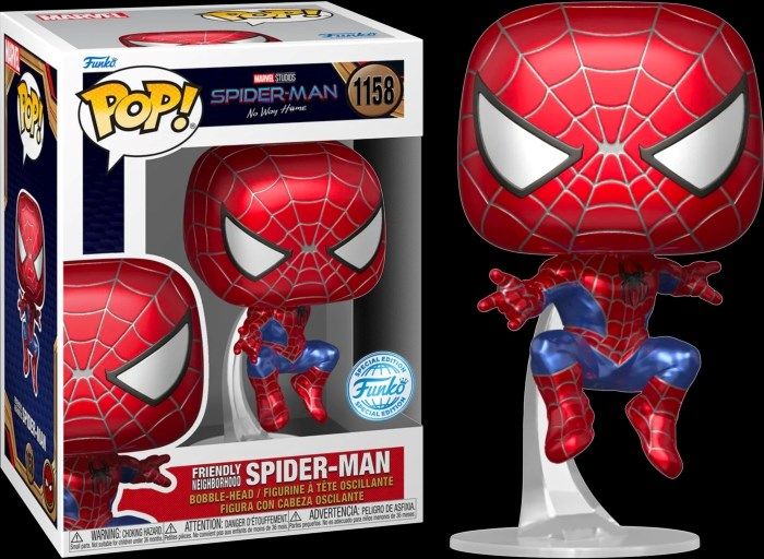 FUNKO POP Marvel: Spider-Man No Way Home - 1158 Spider-Man (Exclusive) (MT) 9 cm
