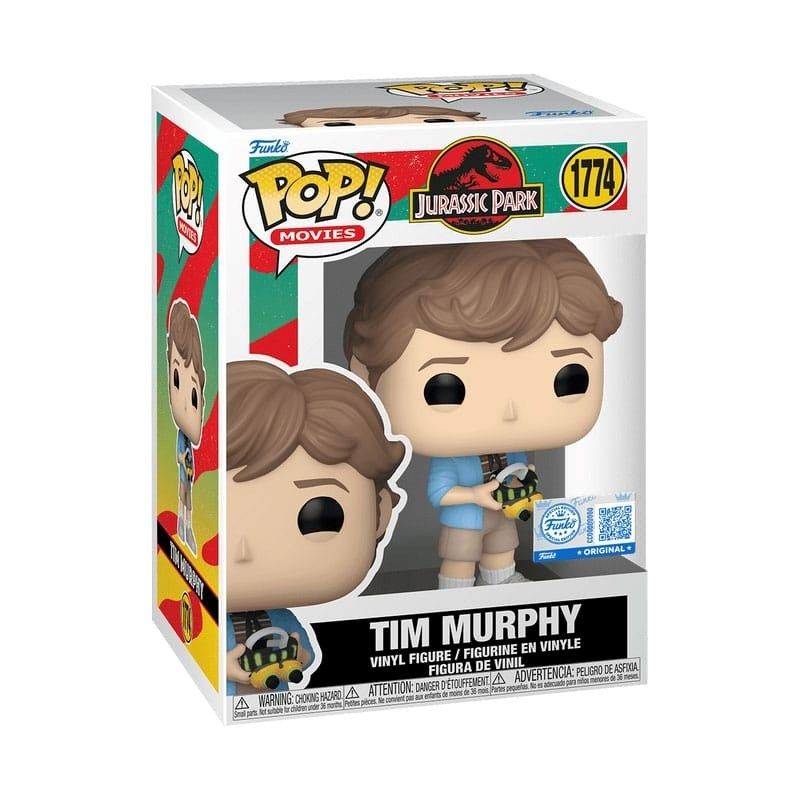 FUNKO POP Movies: Jurassic Park - 1774 Tim Murphy (Exclusive) 9 cm