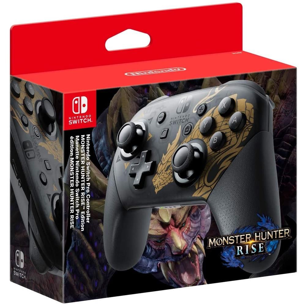 Nintendo Switch Pro Controller Monster Hunter Rise