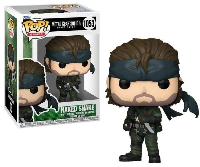 FUNKO POP Games: Metal Gear- Naked Snake 9 cm