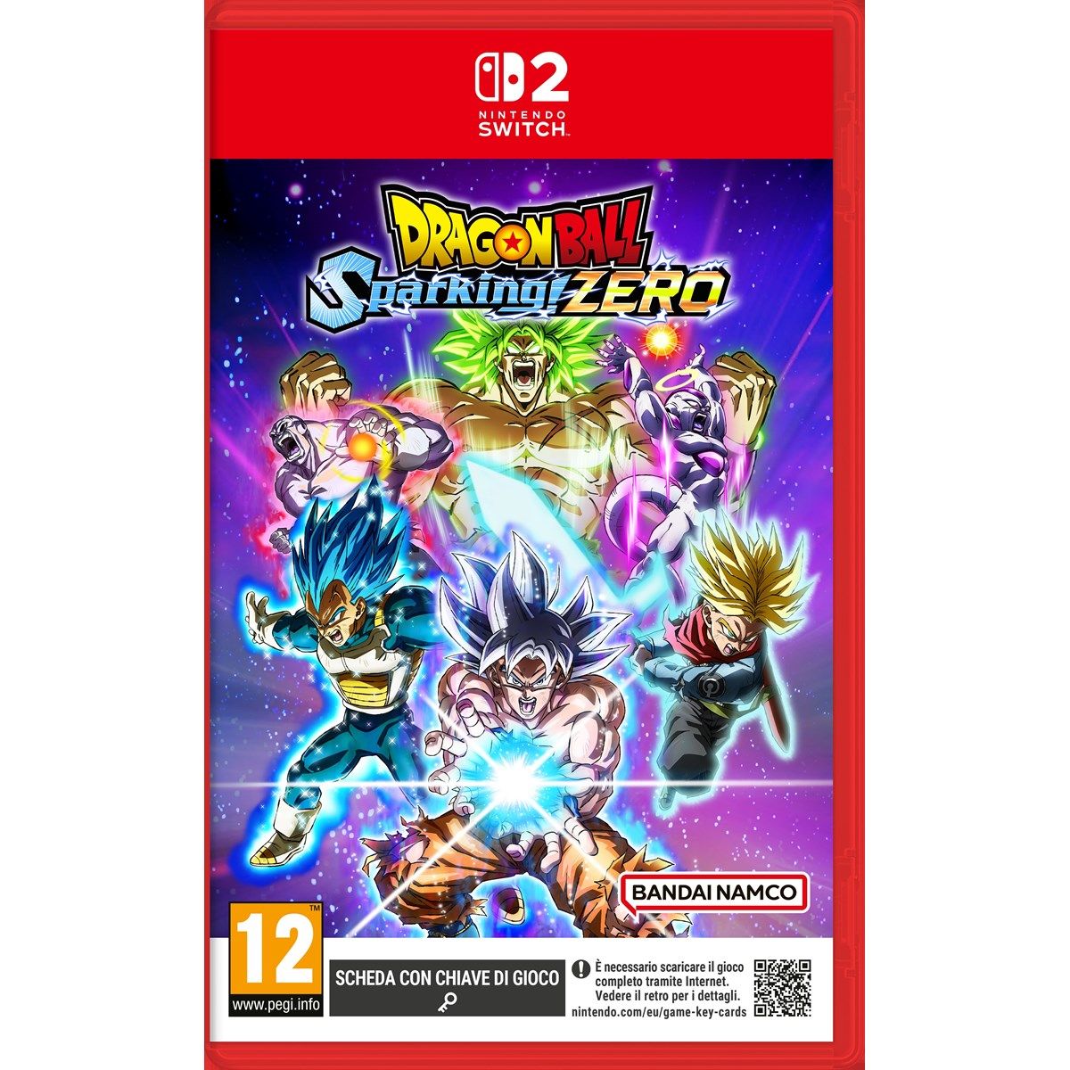 Dragon Ball Sparking Zero (keycard) Switch 2
